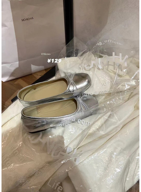 METWO 韩代芭蕾鞋#韩系小众玛丽珍鞋女2025新款复古圆头平底单鞋