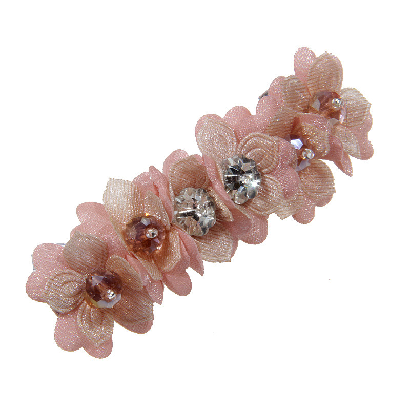 韩版撞色发夹头饰品