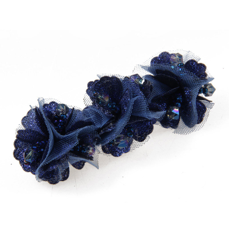 卡莲芳发饰头饰品网纱手工横夹