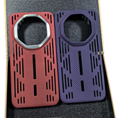 适用80RS华为Mate70RS非凡大师保时捷凯夫拉M60RS手机壳40碳纤维50轻薄防摔典藏版 保护套红全包镂空散热磁吸