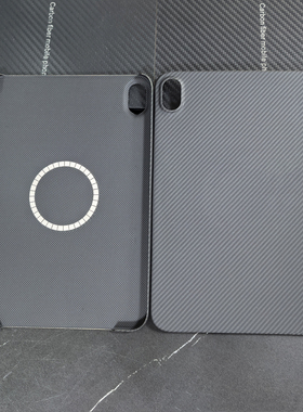 适用ipadmini6平板mini7新款磁吸8.3英寸凯夫拉保护套苹果迷你6锻造碳纤维轻薄防摔防弯硬壳高档轻奢男高级感