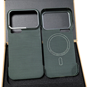 无边框设计适用小米17promax凯夫拉碳纤维手机壳17pro磁吸magsafe车载无线充轻薄防摔全包保护套手感天花板