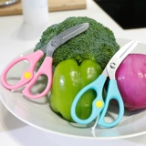 Японские детские съёмные пищевые ножницы из нержавеющей стали для прикорма для домашнего использования