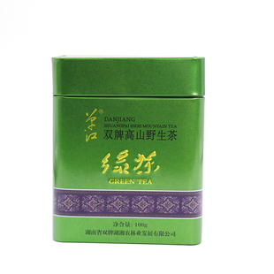 单江 高山茶100克/罐 绿茶 湖南永州 双牌特产 茶叶 包邮24省