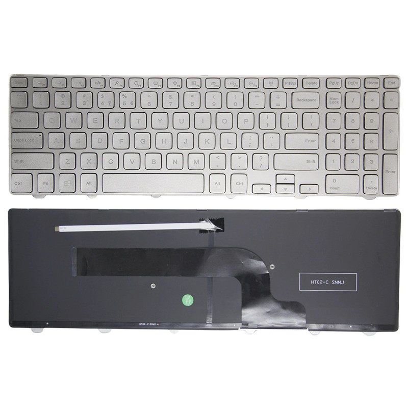 适用 DELL戴尔 INSPIRON 15 7537 7000 P36F 笔记本键盘 带背光