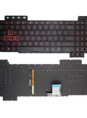 ASUS华硕FX80GE FX95 FZ80G ZX80G FX504/705/505 GL703键盘FX86S