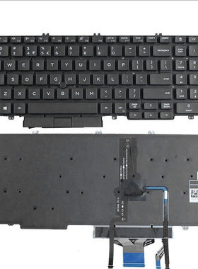 适用于 DELL戴尔 Latitude 5500 5501 5510 5511 键盘E5500 E5501