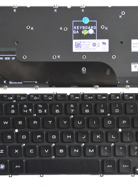 适用DELL戴尔XPS 12 XPS13D-5608 13R L321X L322X XPS13英文键盘