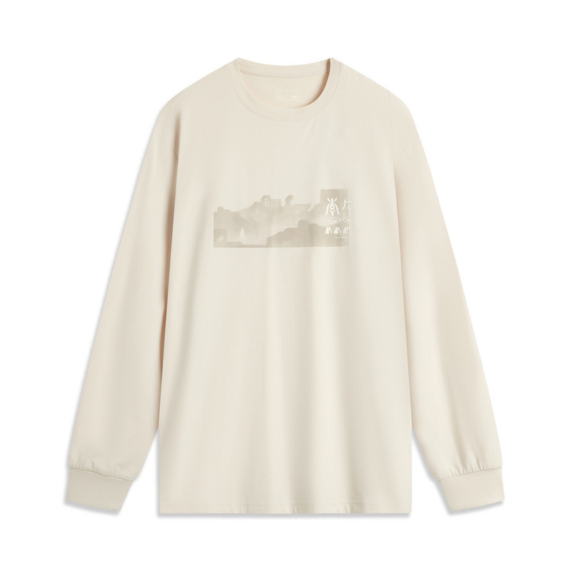 李宁CROSS长袖T恤男士冬季上衣运动潮流系列宽松卫衣ATLU123,运动服/休闲服装,运动T恤,淘宝优惠券,粉丝福利购,淘宝优惠卷