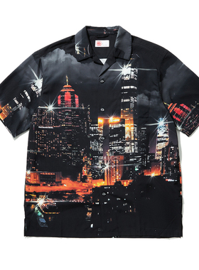 中国李宁短袖衬衫男24夏季运动潮流系列翻领上衣ASHU043-2-B品