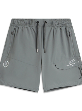 LI-NING/李宁24夏季韦德系列男子速干凉爽宽松运动裤AKSU397-B品