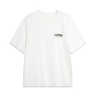 运动潮流休闲百搭运动上衣AHSU301 新款 B品 T恤24夏季 李宁男子短袖