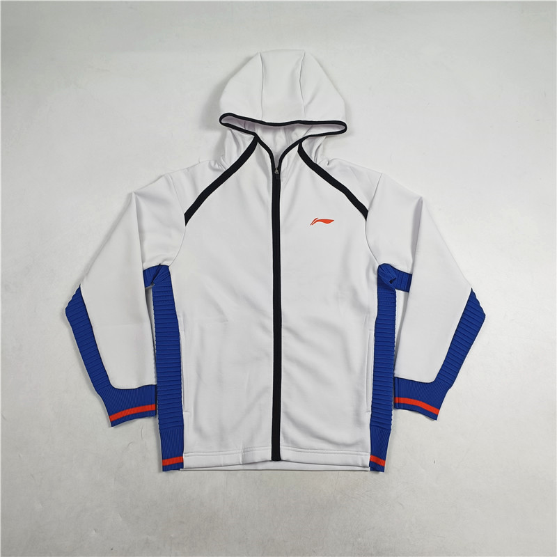 李宁男中大童秋冬篮球系列针织运动卫衣宽松休闲外套YWYU031-B品