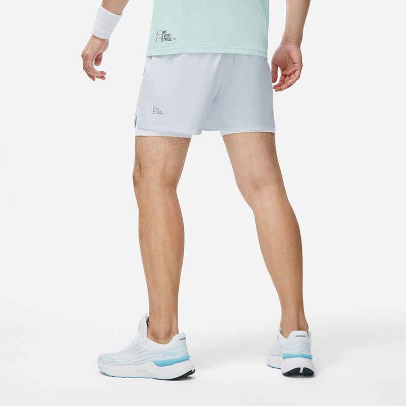 李宁男子夏季运动短裤跑训系列运动裤速干休闲跑步运动裤akst265