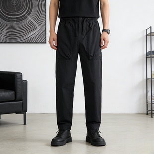 李宁男士户外野游通勤运动休闲透气时尚百搭裤子AKXU183