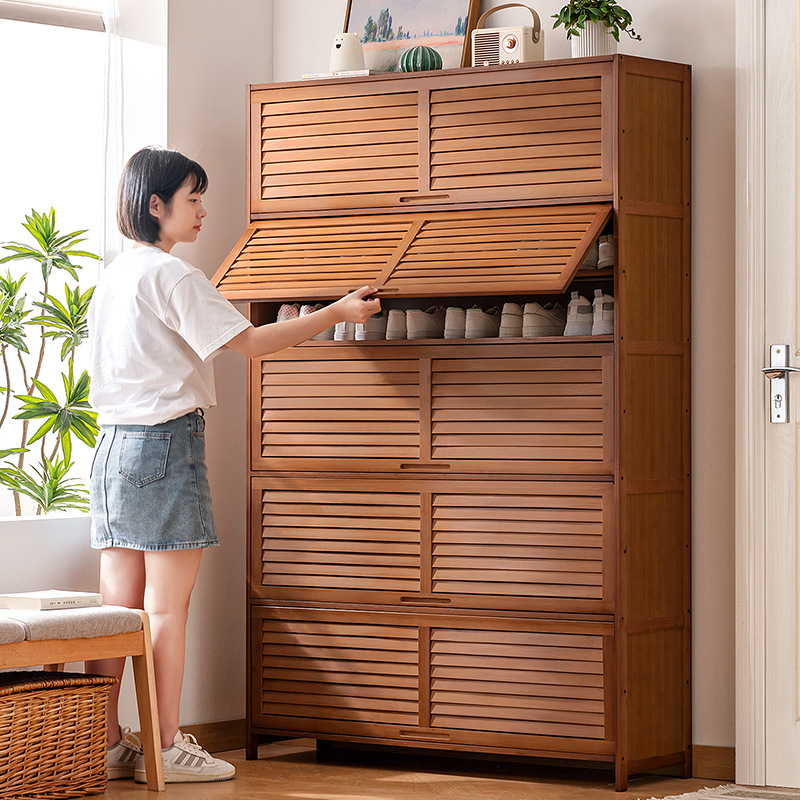 日本鞋柜家用门口多层收纳鞋架子