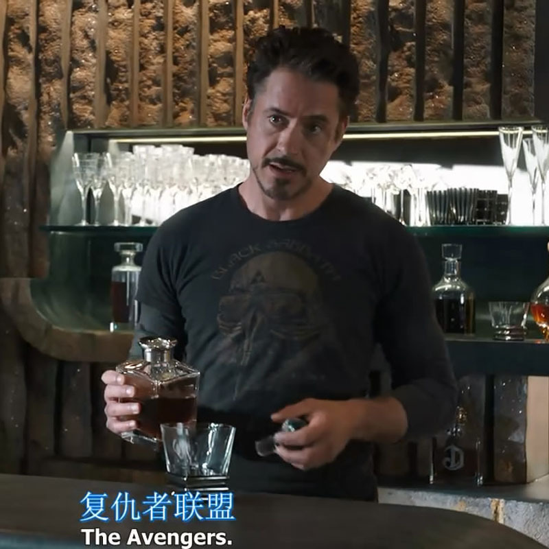 黑色安息日短袖t恤钢铁侠同款