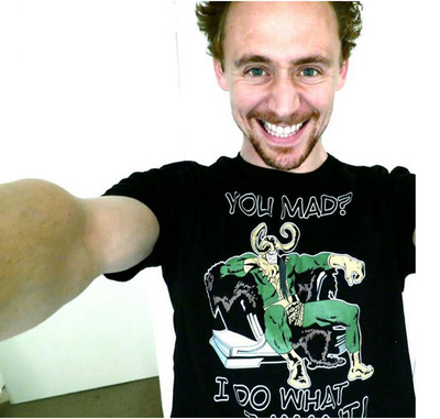 洛奇洛基抖森同款 复仇者联盟I do what I want 棉T恤短袖衫衣服