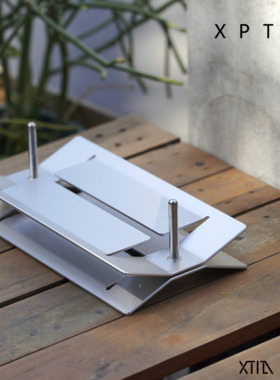 XTIA XPTH 铝合金纸巾支架｜HAO工作室｜重力下压式｜桌面纸巾架