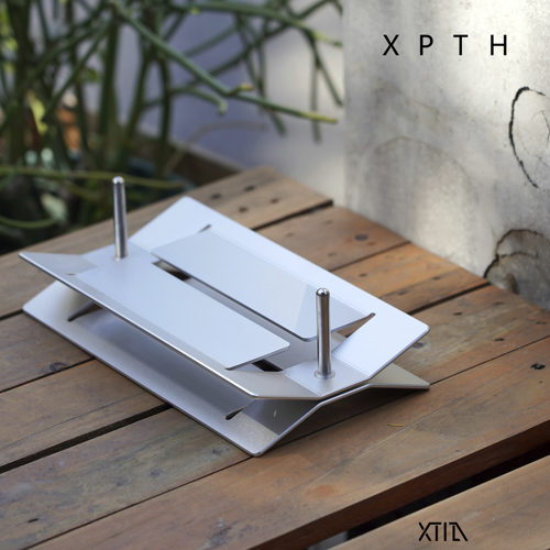 XTIA XPTH 铝合金纸巾支架｜HAO工作室｜重力下压式｜桌面纸巾架