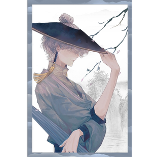 尚萌 sky光遇周边箬笠高马尾同人徽章吧唧pvc透卡笔袋古风二次元