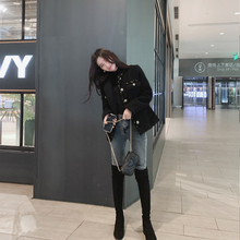 潮 网红粗花呢秋装 小香风女外套短款 名媛2019流行白色春秋宽松韩版