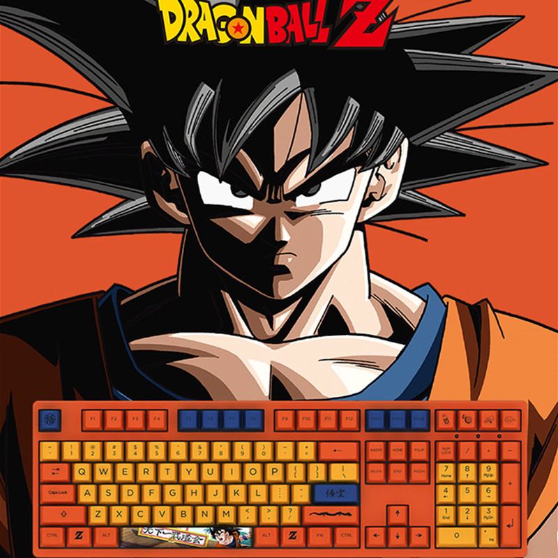 Crooked melon Dragon Ball Mechanical Keyboard akko Monkey Vegeta Cherry Cherry game Wired keyboardin the Computer Hardware/Monitor/Computer Peripherals , Keyboard  category - from Buy2taobao.com to provide professional Taobao agent buy service