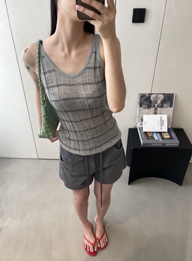 soi小众设计师能适配各种风格的深灰户外短裤6705