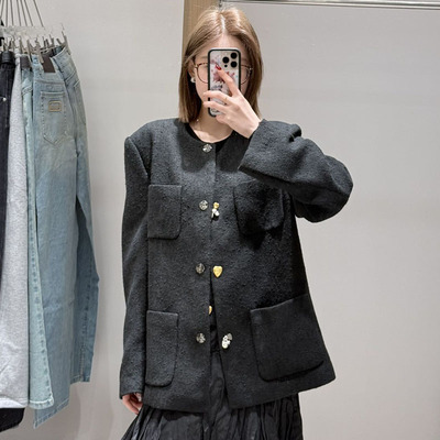 【现货】ICE原创设计师品牌26年春季新品吊坠装饰四口袋小香外套