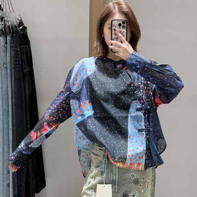 【现货】M |现货询价 26设计师品牌春季新款花色衬衫