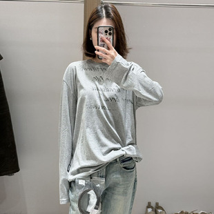 【现货】AVVENN 设计师品牌26早春新品印花圆领字母T恤