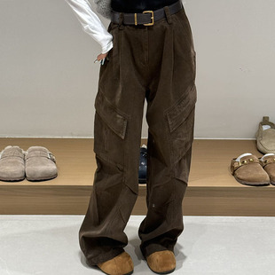 多口袋时尚 设计师品牌26早春新品 AVVENN 百搭纯棉长裤 现货