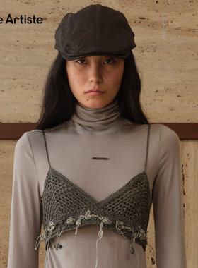 【现货】SHELLE ARTISTE26春季新款复古感酷飒跳舞吧叠穿钩花胸衣