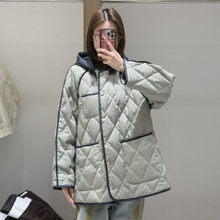 现货 长袖 BEAUTY 设计师品牌新款 外套可拆帽子羽绒服 25冬季