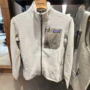 25新巴塔哥尼亚Patagonia R1 Jkt 全拉链立领抓绒衣外套保暖 男士