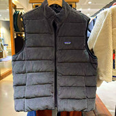 Reversible Cotton Down 25巴塔哥尼亚Patagonia 双面羽绒马甲 男