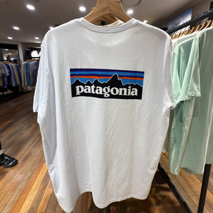 T恤 再生棉混纺短袖 38504 6Logo户外男士 26PATAGONIA巴塔哥尼亚P