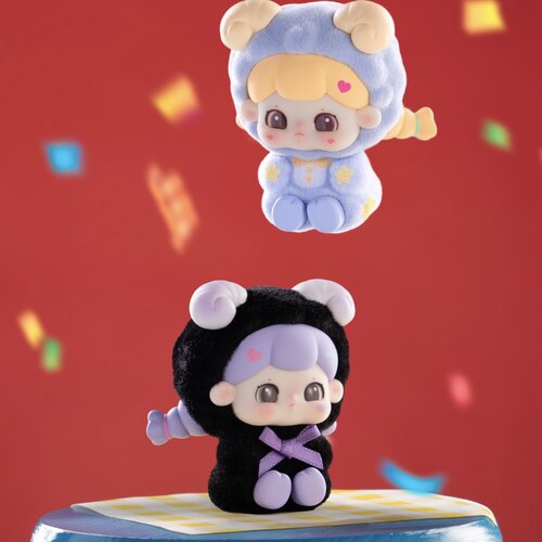 新品别看我只是一只咩萌粒潮玩摆件可爱男生女生生日礼物