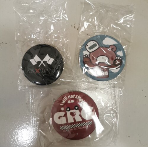 超级索尼子 暴力熊ver. cos服装配饰 动漫周边徽章
