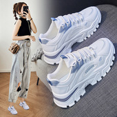 新款 43肥脚透气运动休闲网面大号40 女鞋 2025秋季 大码 42老爹鞋