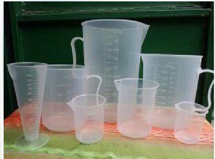 7件套25ml 50ml 100ml 250ml 500ml 1000ml 2000ml 塑料量杯cc