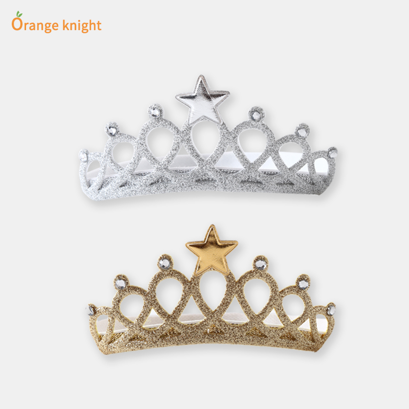 女宝宝皇冠蝴蝶结韩国公主发带