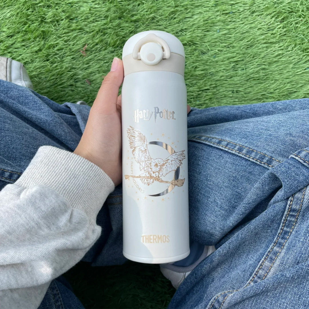 膳魔师哈利波特儿童水杯学生上学便携直饮杯宝宝保温杯直饮水杯