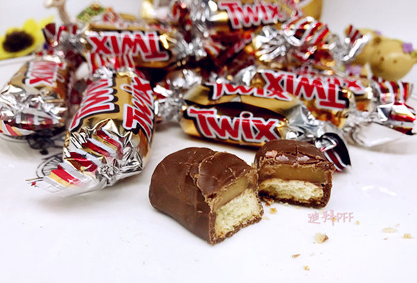 现货 迪拜代购twix焦糖威化巧克力酱夹心外层巧克力独立包装 150g