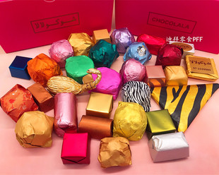 现货迪拜当地中东特色patchi姐妹款chocolala250g混合超值巧克力