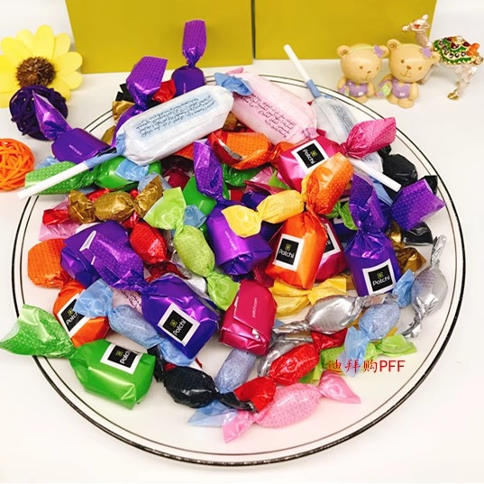 迪拜Patchi无色素纯水果糖迷你