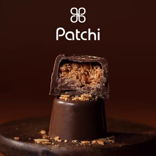 现货迪拜特产代购帕驰Patchi豪华碎饼干夹心牛奶巧克力250g礼盒装