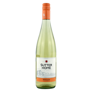 美国舒特家族莫斯卡多甜白葡萄酒 Sutter Home Moscato