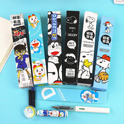 机器猫钢笔周边大尖小学生盲盒