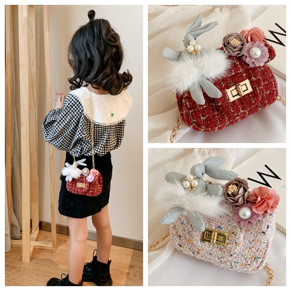 儿童包包小女孩迷你斜挎包可爱公主时尚女童潮流行新款毛绒小兔包,玩具/童车/益智/积木/模型,斜挎包/拎包/腰包,淘宝优惠券,粉丝福利购,淘宝优惠卷